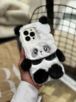 قاب Panda عروسکی پشمالو (کدC1606) - Image 7