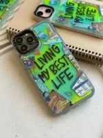 قاب آکواریومی شبرنگ Living My Best Life (کدC1314)