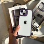قاب Purple Eason Case همراه با محافظ لنز رینگی (کدC1372)