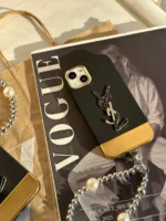 قاب GOLD YSL با آویز (کدC1401)
