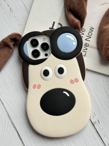 قاب موبایل آیفون سگ خلبان گوشدار - تصویر 3
