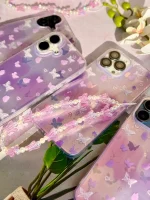 قاب Holo butterfly با آویز (کدC2142)