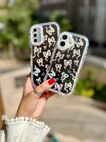 قاب پاپیون سفید آینه ای آیفون و اندروید (کدC2024) - تصویر 4