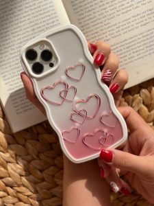 قاب موبایل آیفون سلطان قلب ها پشت بیرنگ