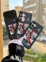قاب Jordan 1 RED آیفون / سامسونگ / شیائومی (کدC2149) - تصویر 5
