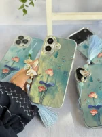 قاب نیلوفر آبی با آویز (کدC2123)