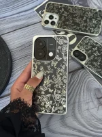 قاب Dark Flowers سامسونگ و شیائومی (کدC2093) - تصویر 4