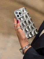 قاب Silver Heart با ورقه شاینی (کدC1876)