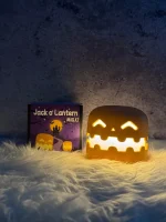 چراغ خواب طرح هالوین Jack-o'-lantern کدو تنبل (کدa0221) - تصویر 5