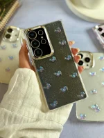 قاب پروانه رنگی زمینه شاینی (کدC2108) - تصویر 4