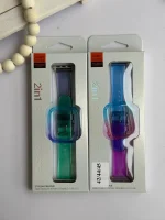 ست بند اپل واچ و گارد ژله ای رنگی (کدw5025) - تصویر 2