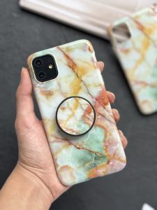 قاب موبایل آیفون ماربل سنگی ( 1041 ) - تصویر 3