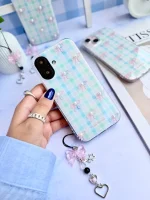 قاب Pink Seoul با آویز (کدC2031)