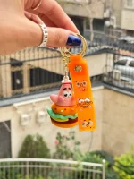 جا کلیدی سیلیکونی پاتریک همبرگری (کدa0203) - تصویر 2