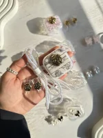 محافظ آداپتور 20 وات آیفونی رزینی/شاینی (4تکه) (کدa0178) - تصویر 3