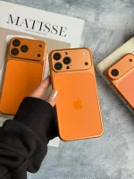 قاب Orange AG with Apple logo با مگ سیف (کدC2181)