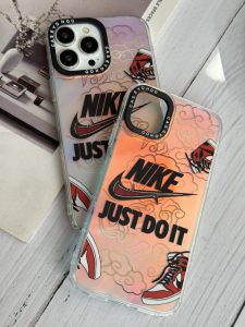 قاب موبایل آیفون کتونی نایکی جردن هلوگرامی - تصویر 3