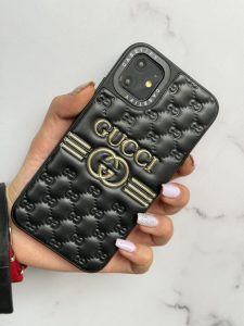 قاب موبایل شیائومی گوچی بالشتی چرمی داغ - تصویر 3