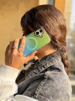 قاب Pink Glow & Aqua Breeze مگ سیف دار (کدC1909)