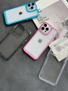 قاب موبایل آیفون کریستال بی رنگ ساده ( 3006 ) ( 3009 )