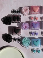 محافظ آداپتور 25 وات سامسونگ قلب و پاپیون رنگی (4تکه) (کدa0282) - تصویر 6