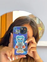 قاب Chillout Bear سری Old School (کدC1839) - تصویر 2