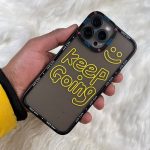 قاب موبایل آیفون روز خوب مشکی دودی