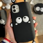 قاب موبایل آیفون هپل شاخدار سیلیکونی