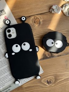 قاب موبایل آیفون هپل شاخدار سیلیکونی - تصویر 2