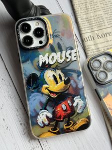قاب موبایل آیفون میکی موس نقاشی هلوگرامی - تصویر 2