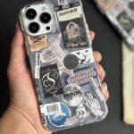 قاب موبایل آیفون روزنامه قدیمی هلوگرامی