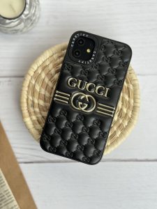 قاب موبایل سامسونگ گوچی بالشتی چرمی داغ - تصویر 3