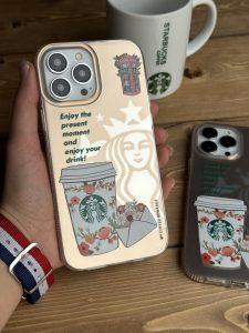 قاب موبایل آیفون استارباکس کافی کالر