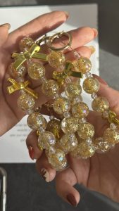 بند و آویز شامپاینی پاپیون - تصویر 3