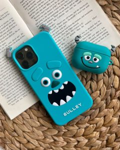 قاب موبایل آیفون سالیوان عصبانی سیلیکونی شاخدار ( 30115 )