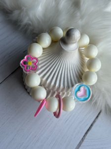 بند و آویز قلب صورتی