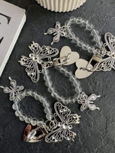 بند و آویز پروانه فلزی چسبی