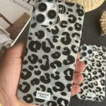 قاب موبایل آیفون پلنگ جگوار مشکی