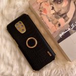 قاب موبایل سامسونگ کروکودیل دور طلایی - تصویر 2