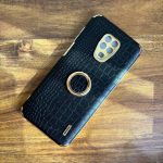 قاب موبایل سامسونگ کروکودیل دور طلایی - تصویر 3