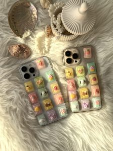 قاب موبایل آیفون عروسک برجسته اپوکسی ( 3003 ) - تصویر 2