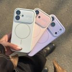 قاب موبایل آیفون سیلیکونی لنز مگسیف دار - تصویر 2