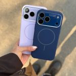 قاب موبایل آیفون سیلیکونی لنز مگسیف دار - تصویر 4