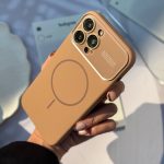 قاب موبایل آیفون سیلیکونی لنز مگسیف دار - تصویر 19