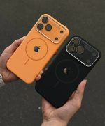 قاب موبایل آیفون سیلیکونی لنز مگسیف دار - تصویر 23
