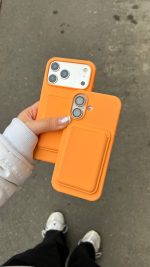 قاب موبایل آیفون سیلیکونی مگ سیف همراه ولت