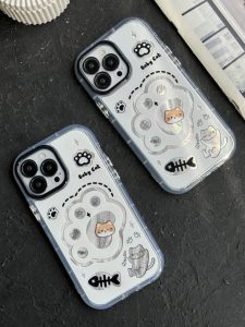 قاب موبایل آیفون پنجه گربه بیبی کت - تصویر 2