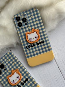 قاب موبایل آیفون گربه کیتی استندشو استریپ - تصویر 2