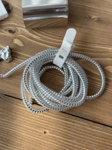 محافظ کابل خرس کرومی نقره ای - تصویر 3