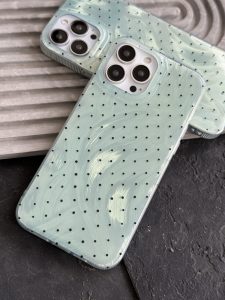 قاب موبایل آیفون اسپاتی سبز - تصویر 3